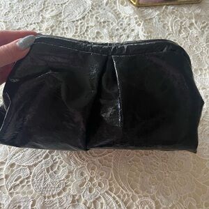 Black vintage inspired clutch